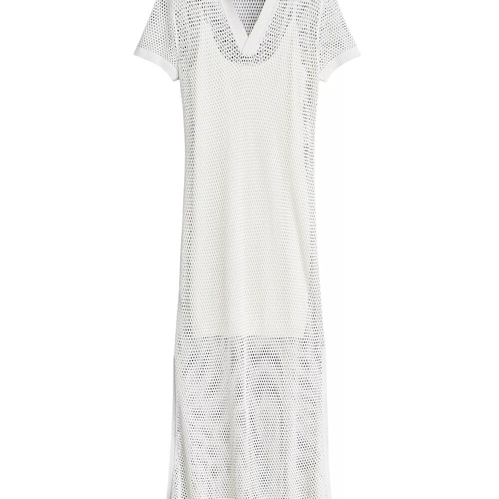 rag & bone  Leah Netted Polo Maxi Dress, Size: S, NWT